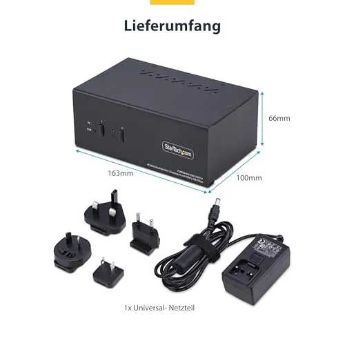 StarTech KVM2DPHDU2 4