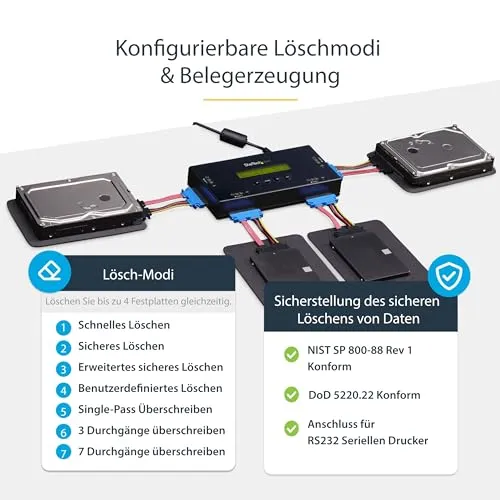 StarTech SATERASER4 4