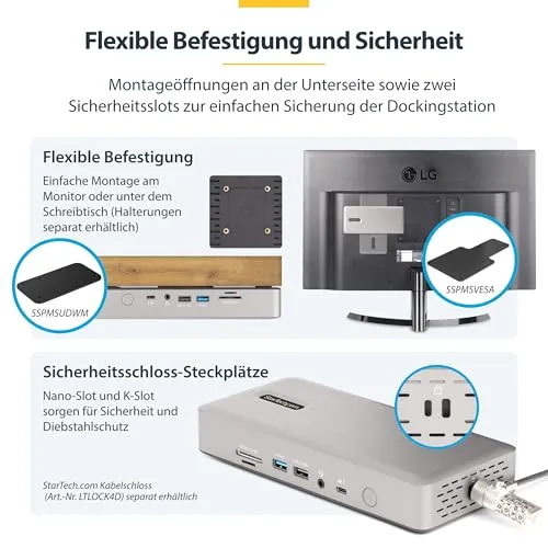 StarTech Thunderbolt 4 Dock 4