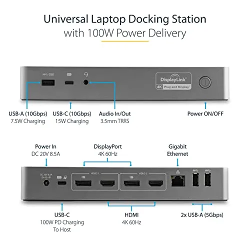 StarTech Universale Laptop Dockingstation UC 2