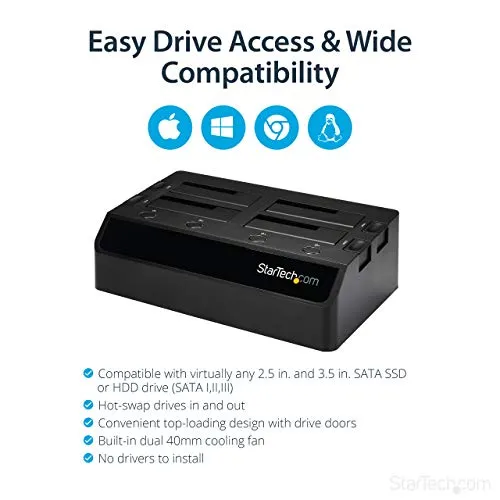 StarTech USB 3.0 4 Bay Dock 4