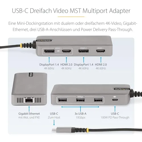 StarTech USB-C Multiport Adapter 2