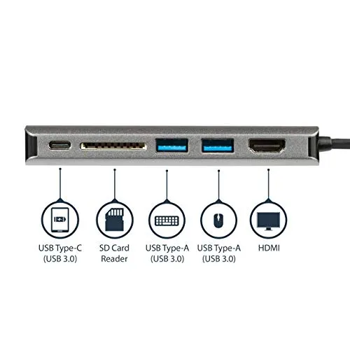 StarTech USB C Multiport Adapter UC 3