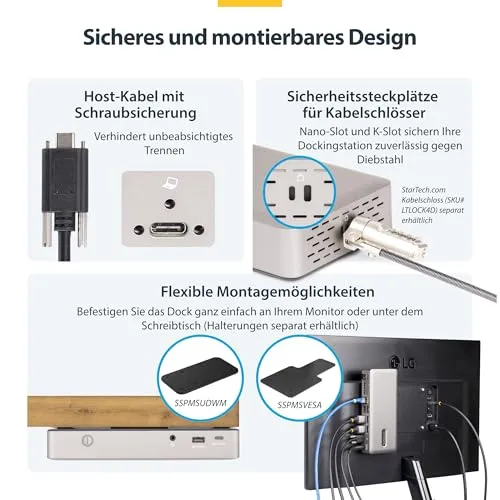 StarTech USB4 Dockingstation UC 4