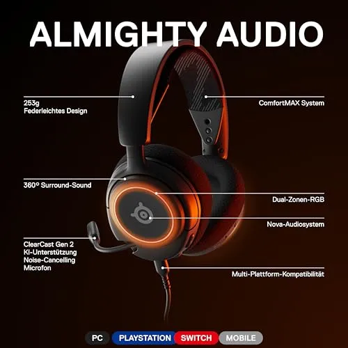 SteelSeries Arctis Nova 3 3