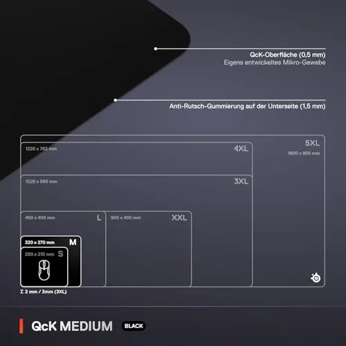 SteelSeries Qck Mass 5
