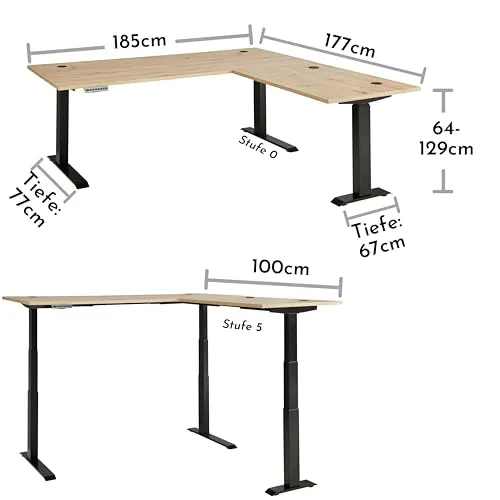 Stella Trading Eckschreibtisch UC 3