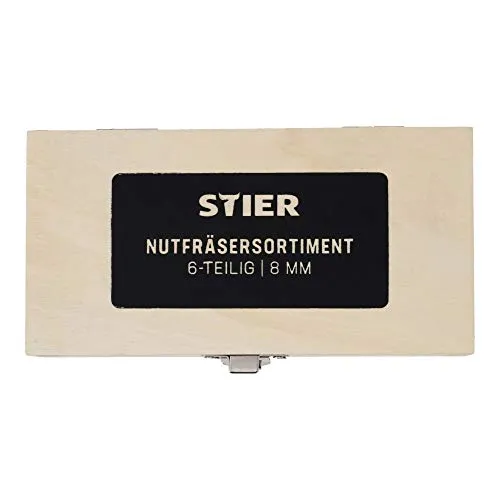 STIER Nutfräser Set 6