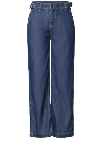 Street One High Waist Wide Leg Jeans