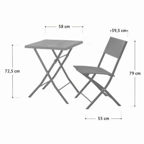SVITA Bistroset 4