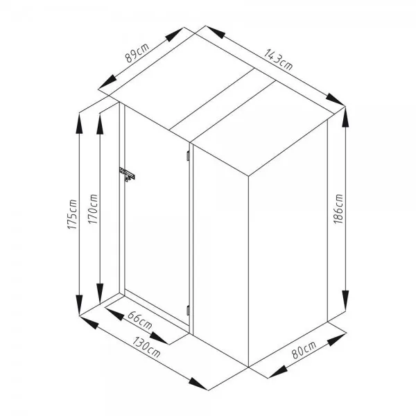 SVITA Geräteschrank 2