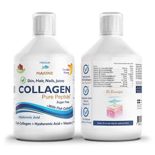 Swedish Nutra Flüssiges Marine-Collagen 3