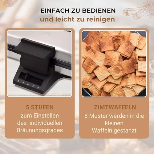 Syntrox Germany Zimtwaffelautomat 2
