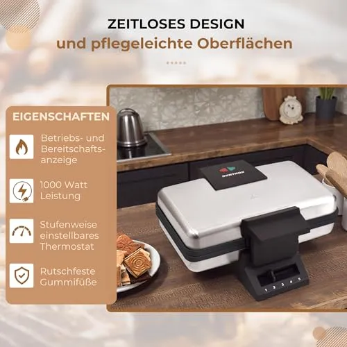 Syntrox Germany Zimtwaffelautomat 4
