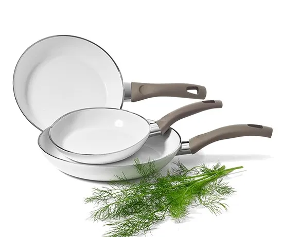 Tchibo Aluminium-Pfannen mit Keramik-Antihaftbeschichtung