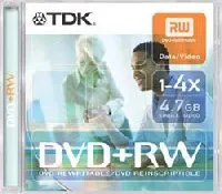 TDK DVD+RW 1-4x