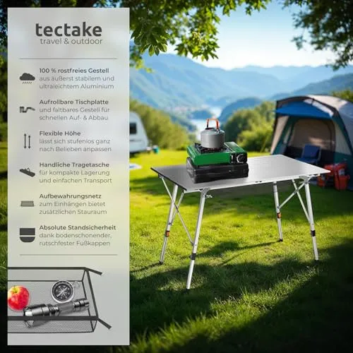 tectake Campingtisch 4