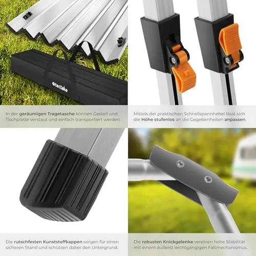tectake Campingtisch 7