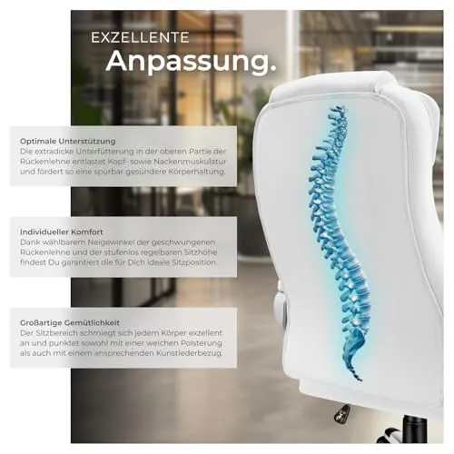 tectake Chefsessel 5