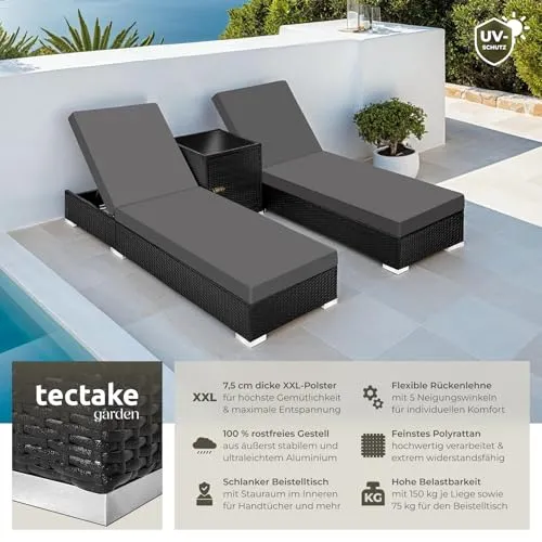 tectake Garten Lounge Set 2