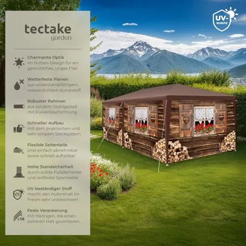 tectake Garten Pavillon 2