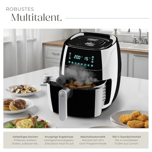 tectake Heißluftfritteuse 3