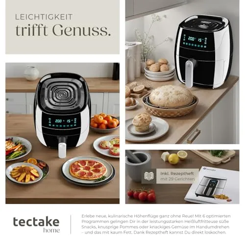 tectake Heißluftfritteuse 6