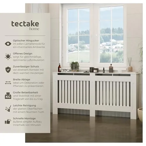 tectake Heizkörperverkleidung 2