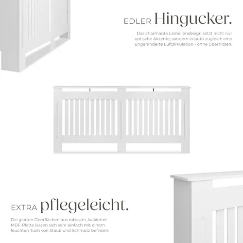 tectake Heizkörperverkleidung 3