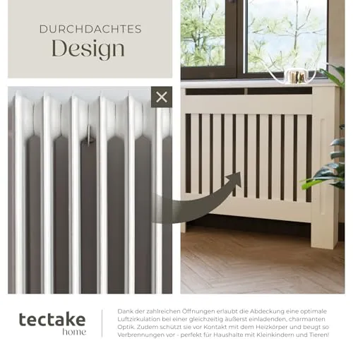 tectake Heizkörperverkleidung 5