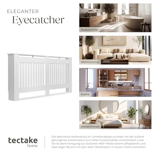 tectake Heizkörperverkleidung 7