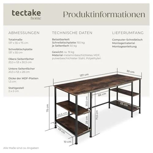 tectake Industrial 3