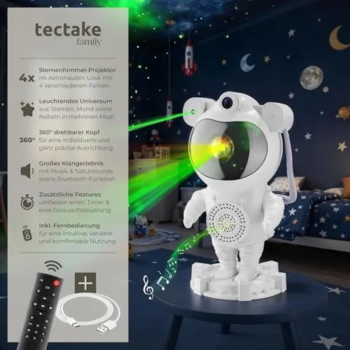 tectake LED Sternenhimmel Projector