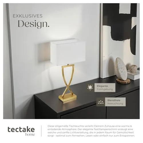tectake Nachttischlampe 7
