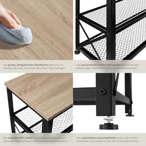 tectake Schuhregal 5