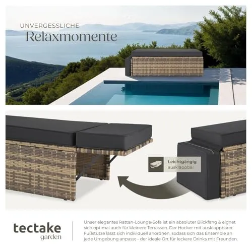 tectake Sofa Set 3