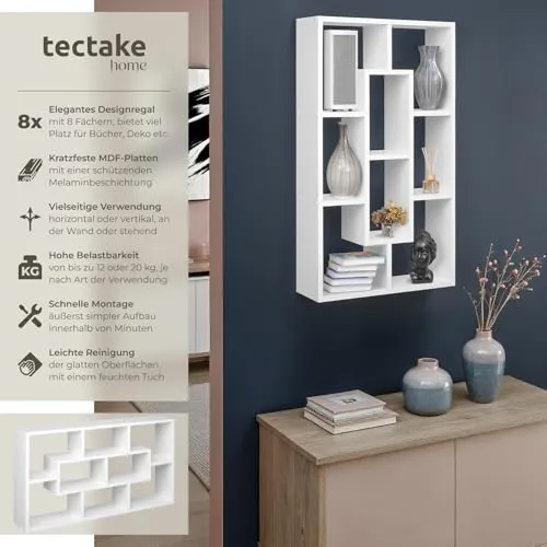 tectake Wandregal 4