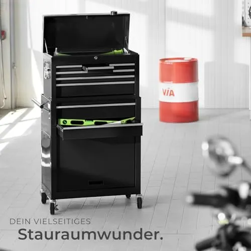 tectake Werkstattwagen 7