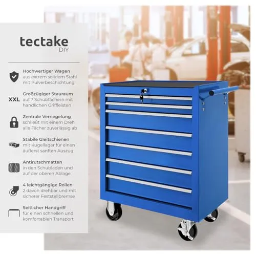 tectake Werkzeugwagen 3