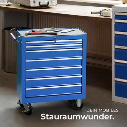 tectake Werkzeugwagen 7