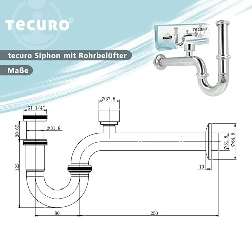 tecuro Röhrensiphon UC 5