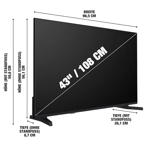 TELEFUNKEN VIDAA D43U790B2CW