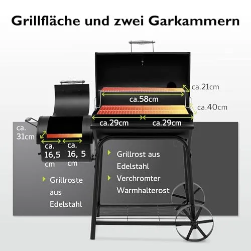 tepro BBQ Smoker Grill Biloxi 3