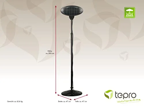 tepro Stand Heizstrahler 2