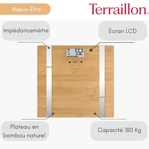 Terraillon Bamboo Fit 2