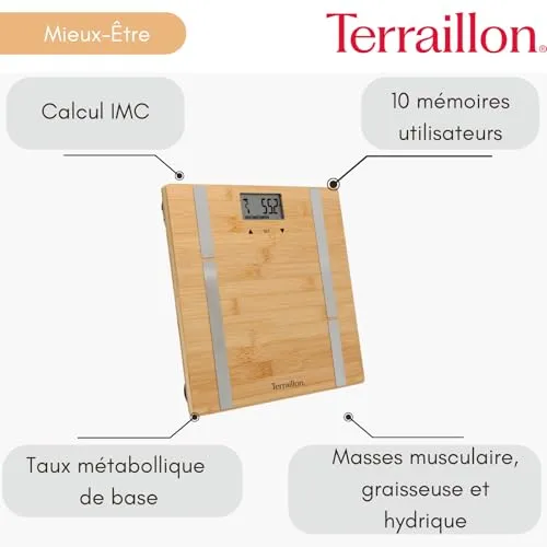 Terraillon Bamboo Fit 3