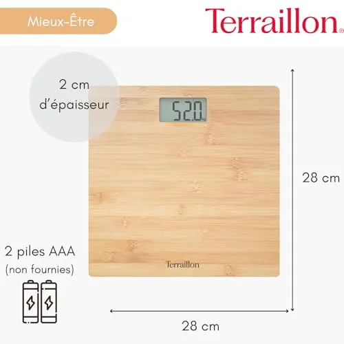 Terraillon Bamboo Fit 5
