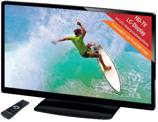 Terris LED-TV 2953 mit DVD-Player