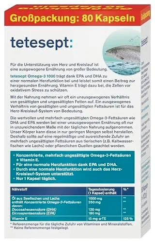 tetesept Omega-3 1000 2