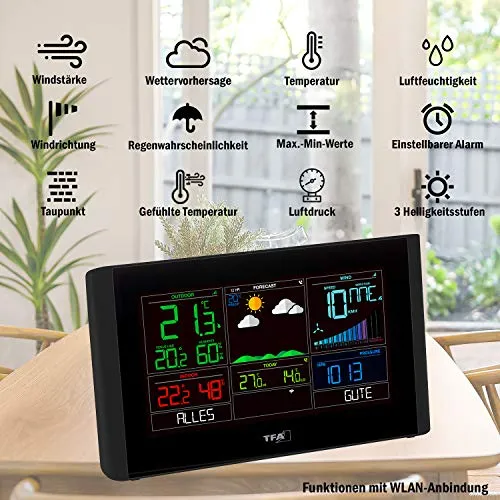 TFA Dostmann WLAN Wetterstation Breeze 2